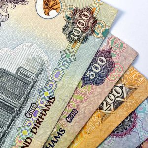 Buy UAE dirhams counterfeit